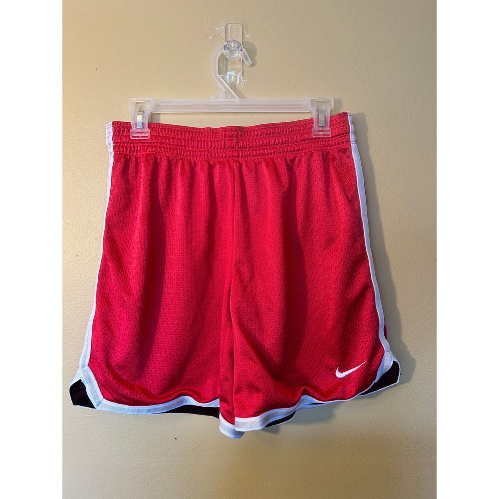 Nike‎ Woman's Red & White Shorts XS Dri-Fit